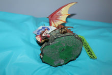 Load image into Gallery viewer, Vintage Medieval Legends Dragon Carved Statue Figure 8" Tall Collectibles