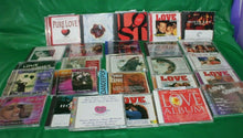 Load image into Gallery viewer, 28 Assorted Love Theme Music Cd's