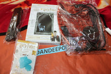 Load image into Gallery viewer, Harry Potter Loot Crate Gryffindor Blanket Trvl Bag Frame Ghost Charm Obliviate