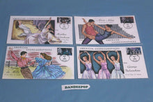 Load image into Gallery viewer, Collins First Day Issue 4 American Choreographers Cover Stamps Envelopes 2004