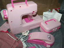 Load image into Gallery viewer, Hello Kitty Sanrio Chainstitch Sewing Machine And Bead Applicator SL34150