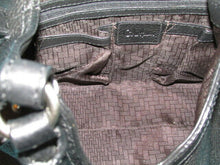 Load image into Gallery viewer, Cole Haan Designer Pebbled Leather Black Shoulder Handbag Made In India
