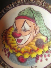 Load image into Gallery viewer, Artini Hand Painted Twin Etched Sculptured Engraving 4D Wall Decor Clown #20082