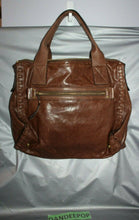 Load image into Gallery viewer, Kooba Brown Leather Designer Handbag Shoulder Bag Kristen Style F11042-41
