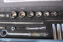 Load image into Gallery viewer, Midland Supply Wrench Set Standard Socket 3/8" Drive 23 Piece In Metal Case 5120