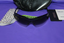 Load image into Gallery viewer, Versace Designer Black Gradient Lens Sunglasses Gem Embellished With Case COA