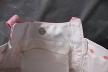Load image into Gallery viewer, Hello Kitty My Melody Character Pink Fabric Handbag Tote Bag Large 14 x 8