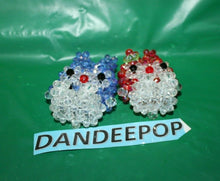 Load image into Gallery viewer, 2 Piece Handmade Hello Kitty Inspired My Melody Beaded 3D Figurines
