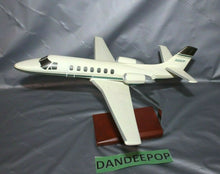 Load image into Gallery viewer, N500CW Model Aircraft Airplane Learjet Spruce Wood Philippines With Stand