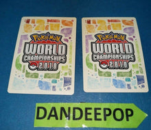 Load image into Gallery viewer, 2 Nintendo Pokemon Rescue Trainer World Championship 2010 Cards 115/127