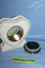 Load image into Gallery viewer, Lenox Heart Roses Home Mantle Shelf Clock