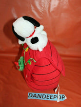 Load image into Gallery viewer, Hallmark Peanuts Snoopy Dog House Light Up Christmas Holiday Decor Musical Toy