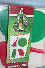 Load image into Gallery viewer, Loot Crate DX Elf Movie 4 Piece Plastic Cookie Cutter Set In Package