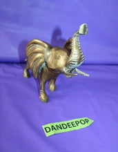 Load image into Gallery viewer, Brass Elephant Metal Animal Figurine Decor