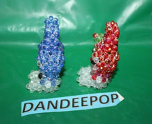 Load image into Gallery viewer, 2 Piece Handmade Hello Kitty Inspired My Melody Beaded 3D Figurines