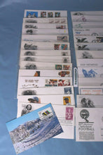 Load image into Gallery viewer, Mystic Co First Day Issue 42 Assorted Sports Cover Stamps Envelopes 1969-1994