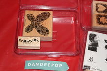 Load image into Gallery viewer, Stampin' Up! 12 Piece Rubber Stamps Paint Prints Made From Scratch Reason Smile