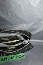 Load image into Gallery viewer, Victoria's Secret 3 Piece Cosmetic Makeup Storage Travel Bag Clear Black Gold