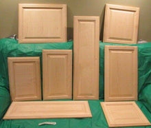 Load image into Gallery viewer, Solid Wood Maple Unfinished Raised Panel Kitchen Cabinet Door Variety Option