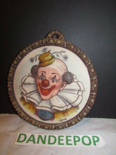 Load image into Gallery viewer, Artini Hand Painted Twin Etched Sculptured Engraving 4D Wall Decor Clown #20078