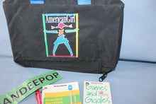 Load image into Gallery viewer, Vintage Original American Girl Doll Slumber Party Bag And Accessories Library