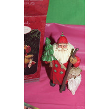 Load image into Gallery viewer, Hallmark Keepsake Ornament Club Folk Art Americana 25th Anniver Making His Way
