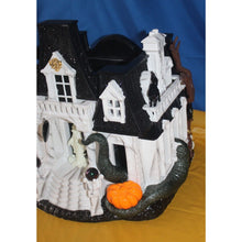 Load image into Gallery viewer, Bath &amp; Body Works Glow In The Dark House Luminary 3 Wick Jar Candle Holder 2024
