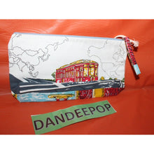 Load image into Gallery viewer, Iconic San Francisco California Gallson Handmade Printed Cosmetic Pouch
