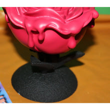 Load image into Gallery viewer, Bath &amp; Body Works Dripping Red Rose 3 Wick Halloween 2023 Candle Holder
