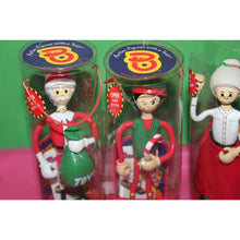 Load image into Gallery viewer, 3 Piece Bendos Kid Galaxy Toys Mrs. Claus Ser 6 Mistletoe And Santa Series 3
