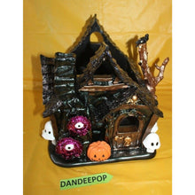 Load image into Gallery viewer, Limited Edition Bath &amp; Body Works Haunted Luminary Candle Holder House 2022
