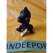 Load image into Gallery viewer, Bath &amp; Body Works 2021 Black Cat Candle Hanger Glow In The Dark Eyes Halloween
