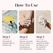 Load image into Gallery viewer, French Lavender Wild Flower Bath Sponge
