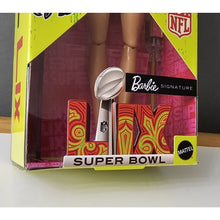 Load image into Gallery viewer, NFL Super Bowl LIX Barbie Signature Doll Exclusive Philadelphia Eagles Fan 2025
