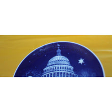 Load image into Gallery viewer, B&amp;G Bing &amp; Grandahl 1990 Plate No 1 338B Christmas Eve America At The Capitol
