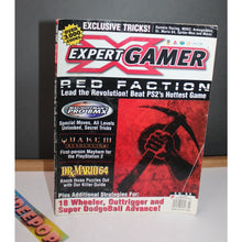 Load image into Gallery viewer, Expert Gamer Red Faction Vintage Magazine Back Issue July 2001 XG85

