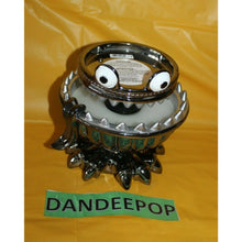 Load image into Gallery viewer, Bath &amp; Body Works 2021 Monster Glow Halloween 3 Wick Jar Pedestal Candle Holder
