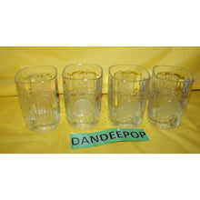Load image into Gallery viewer, Disney Magic Kingdom Mickey Mouse McDonalds 4 Piece Fantasia 2000 WDW Glassware
