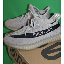 Load image into Gallery viewer, Adidas 350 V2 Originals Yeezy Boost Slate Black Sneakers Men&#39;s Size 9 HP7870
