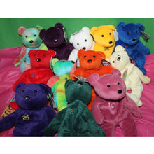 Load image into Gallery viewer, 12 Piece Savino&#39;s Bamm Beano&#39;s Sport Beanie Babies Stuffed Plush Toys
