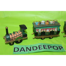 Load image into Gallery viewer, Department 56 Dept56 4 Piece Christmas Village Train Car Set The Flying Scot
