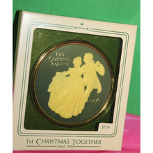 Load image into Gallery viewer, Hallmark 1st Christmas Together Vintage 1984 Holiday Ornament QX3404

