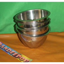 Load image into Gallery viewer, Vintage TWA Oneida 4 Piece Stainless Steel Serving Food Airline Bowls
