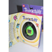 Load image into Gallery viewer, Tamagotchi Virtual Pet Toy In Original Box Bandai 1800 1997 Vintage Green Sealed
