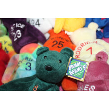 Load image into Gallery viewer, 12 Piece Savino&#39;s Bamm Beano&#39;s Sport Beanie Babies Stuffed Plush Toys
