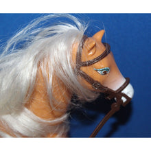 Load image into Gallery viewer, Mattel Barbie Walking Beauty Tan Horse 1997 Vintage Toy Pet
