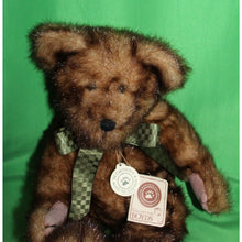 Load image into Gallery viewer, J.B. Bean Gen Yoo Wine Boyds Bear Donovan B Bear 510403 1988-02 16" Stuffed Toy

