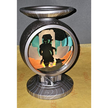 Load image into Gallery viewer, Bath &amp; Body Works Disney Star Wars Mandalorian Grogu Light Up Jar Candle Holder
