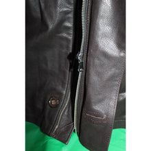 Load image into Gallery viewer, Vera Pelle Brown Leather Jacket Italy Size Men's 52
