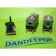 Load image into Gallery viewer, Department 56 Dept56 4 Piece Christmas Village Train Car Set The Flying Scot
